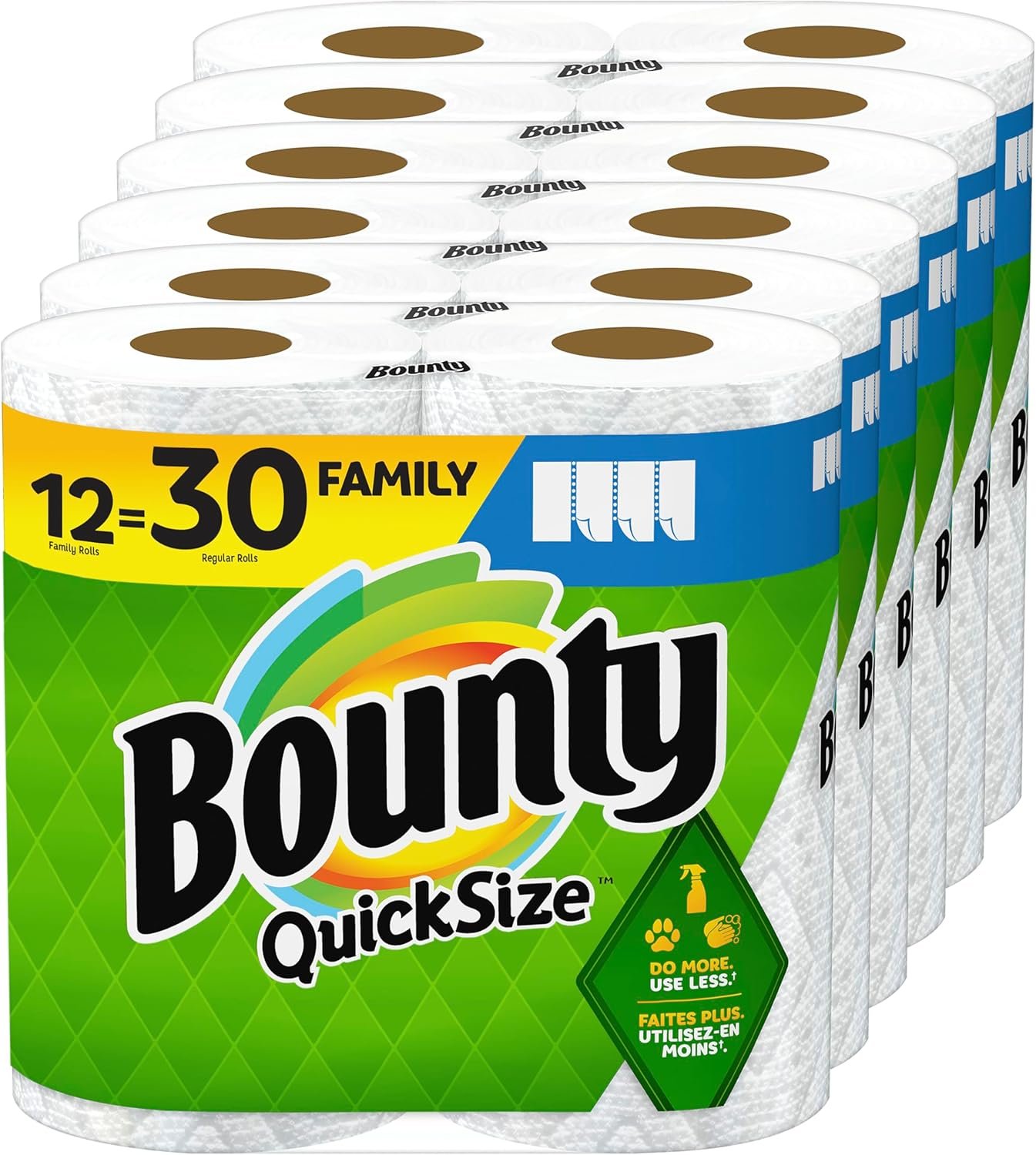 bounty quick-size paper towels